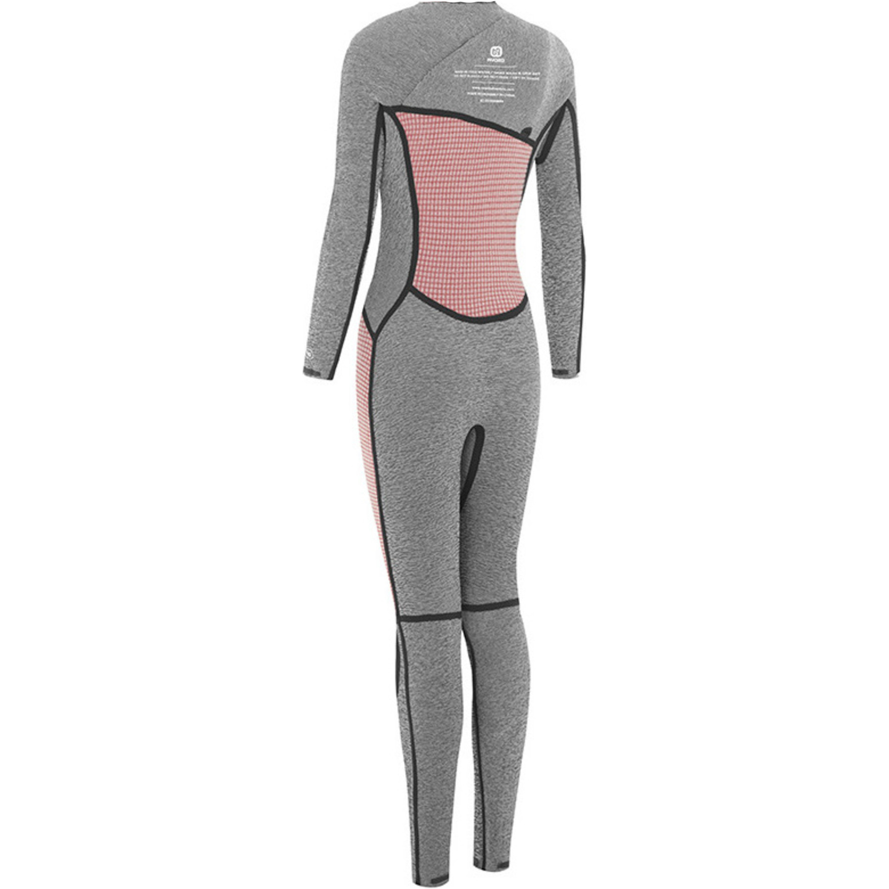 2025 Nyord Womens Furno Ultra Plus 5/4mm Chest Zip Wetsuit FUPW54001 - Black